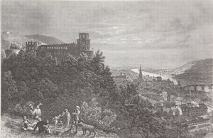 Heidelberg by Pierre Joseph Redouté